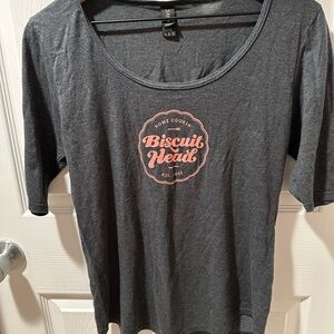 Biscuit Head Tshirt-Size Medium